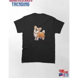 Cute Corgi Design Classic Tshirt